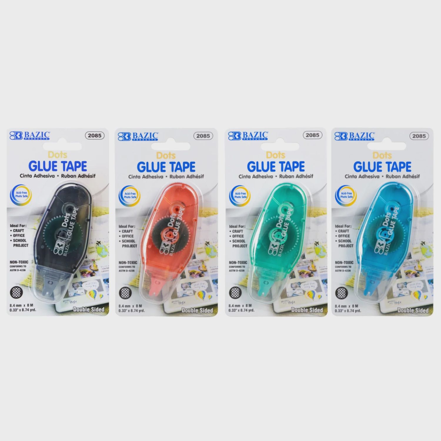 8.4mmx8m Permanent Dots Glue Tape