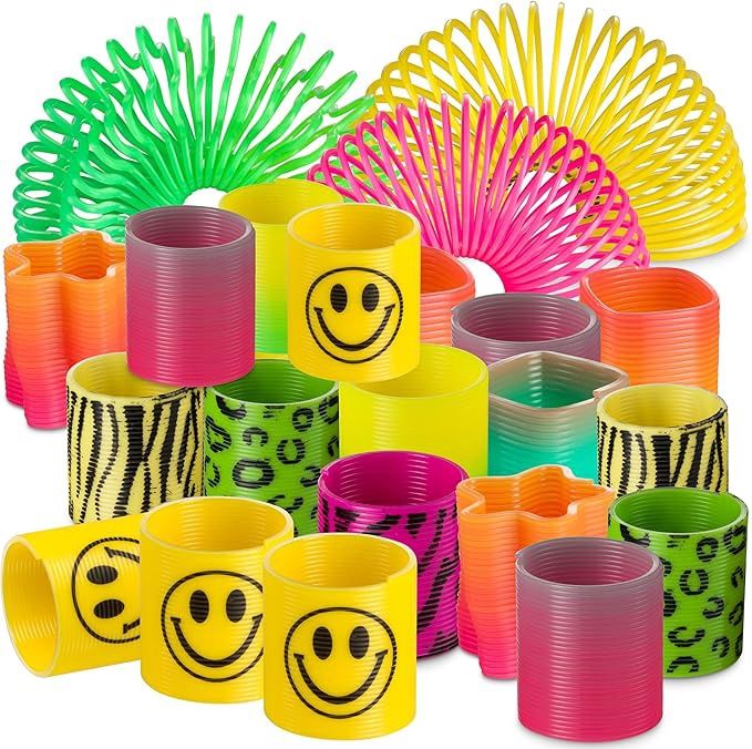4pcs 1.4&quot; Assorted Coil Spring Favors