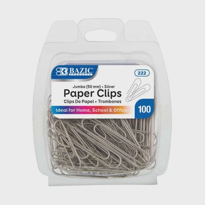 100pcs Jumbo 100mm Paper Clips