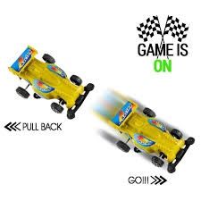 4pcs 2.5&quot; Pull Back Race Cars Party Favors