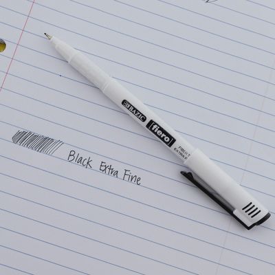4pcs Fiber Tip Pens (Blue or Black)