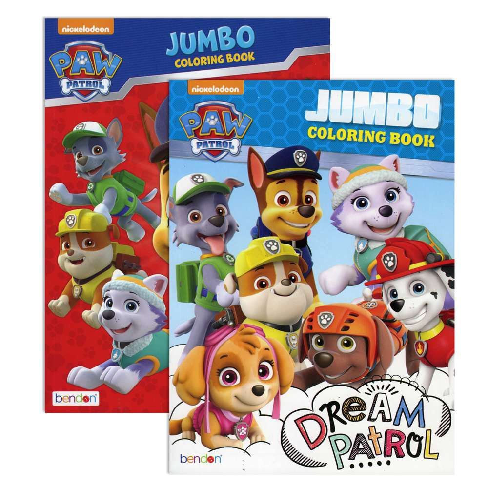 Paw Patrol Jumbo Coloring Book