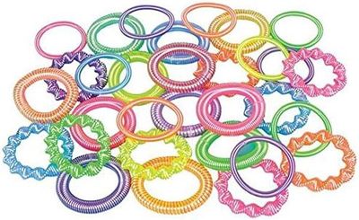 4pcs Coil Spring Bracelet