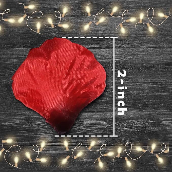 Pack of Two Tone Red/Black Petals