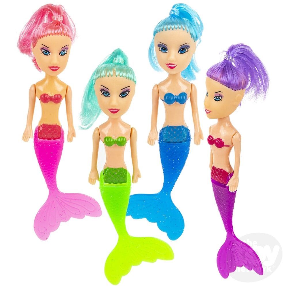 4pcs 5&quot; Mermaid Doll