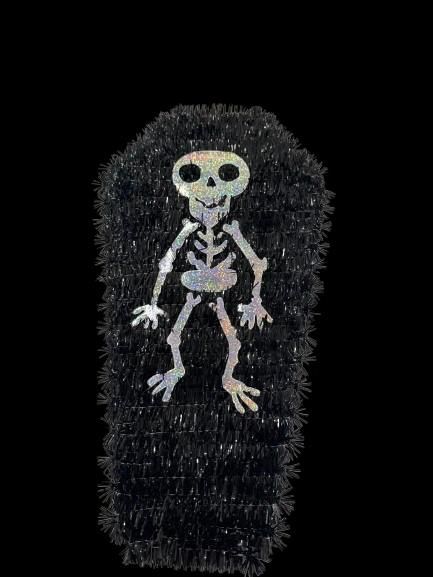 13.7&quot;x10.6&quot; Tinsel Wall Plaque