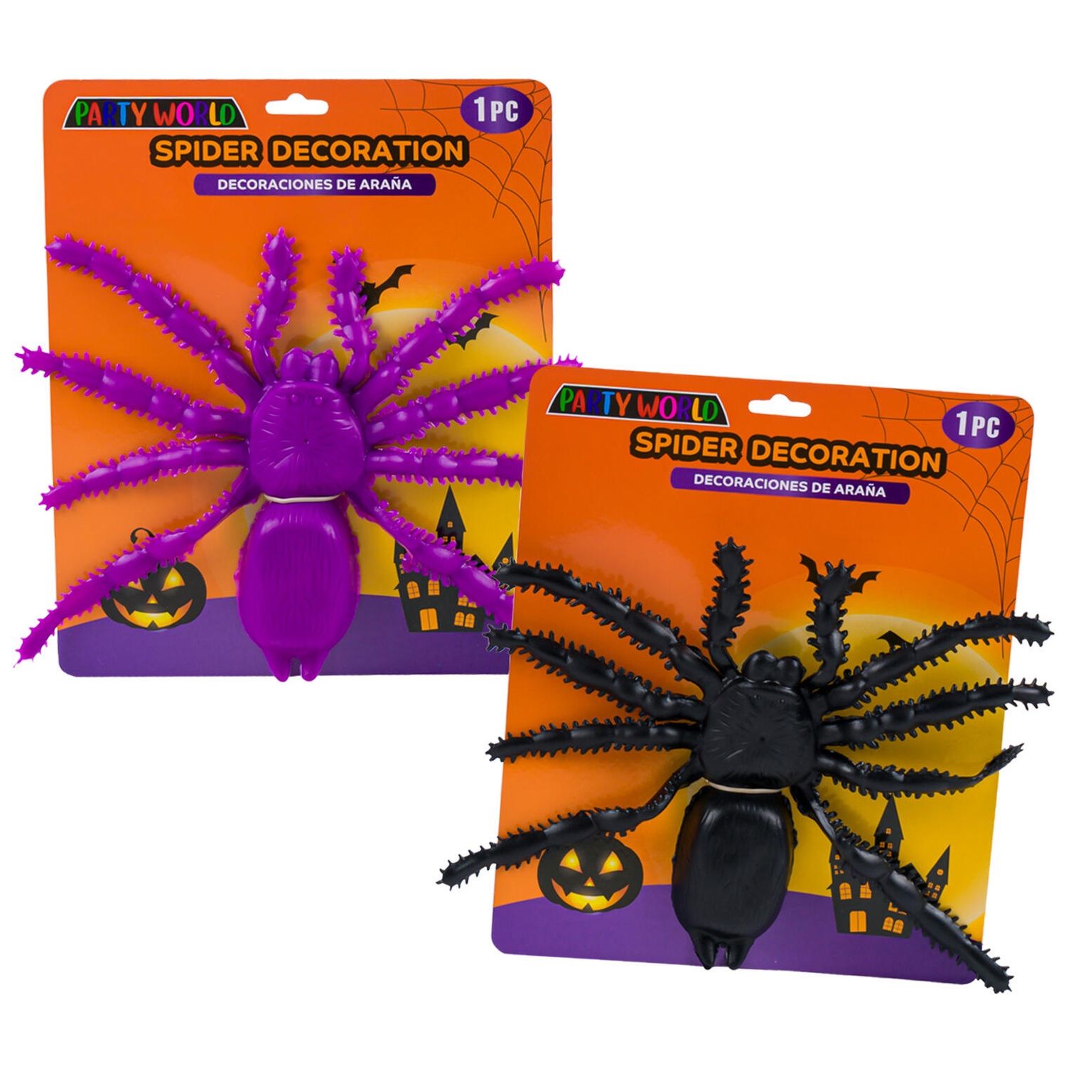7&quot; Spider Halloween Decoration