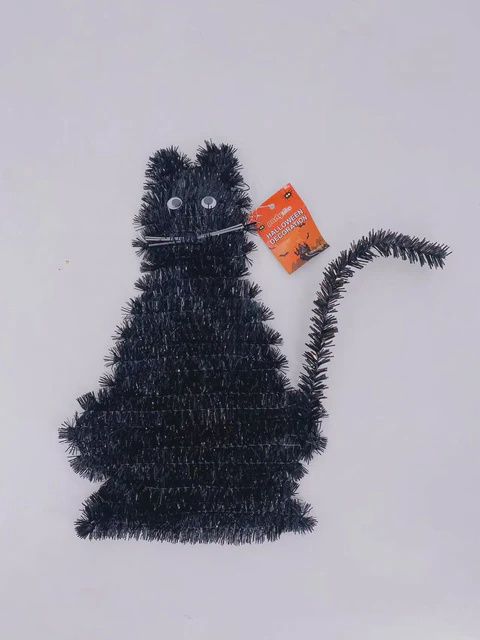 10&quot;x14.5&quot; Cat Tinsel Garland