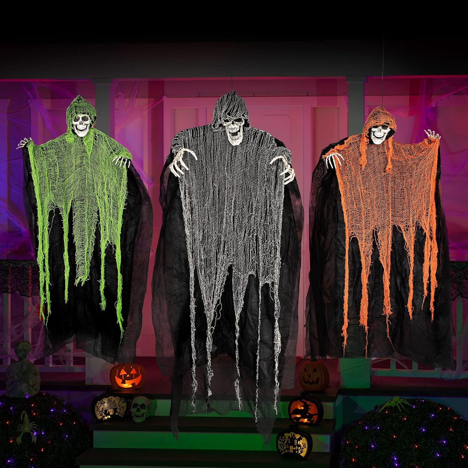3pcs Hanging Grim Reaper