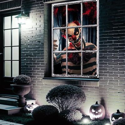 47.2"x31.5" Halloween Curtains Decorations Banner