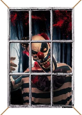 47.2&quot;x31.5&quot; Halloween Curtains Decorations Banner