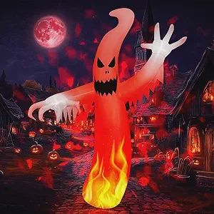 8ft Tall Halloween Ghost Inflatable