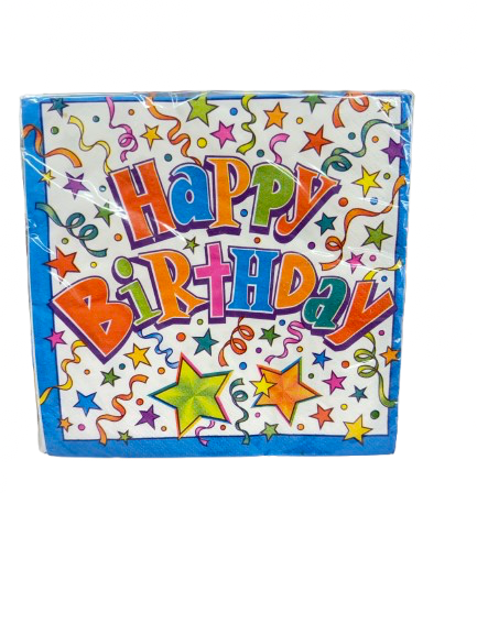16 Birthday Stars Luncheon Napkins