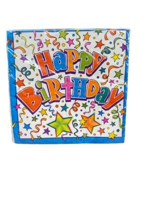 16 Birthday Stars Luncheon Napkins