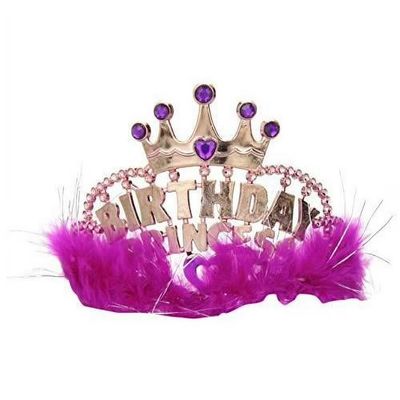Birthday Princess Fur Tiara