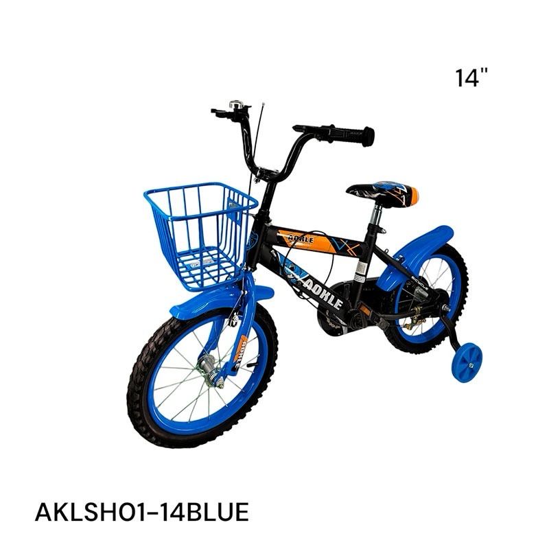 14&quot; AOKLE Bicycle, Color: BLUE