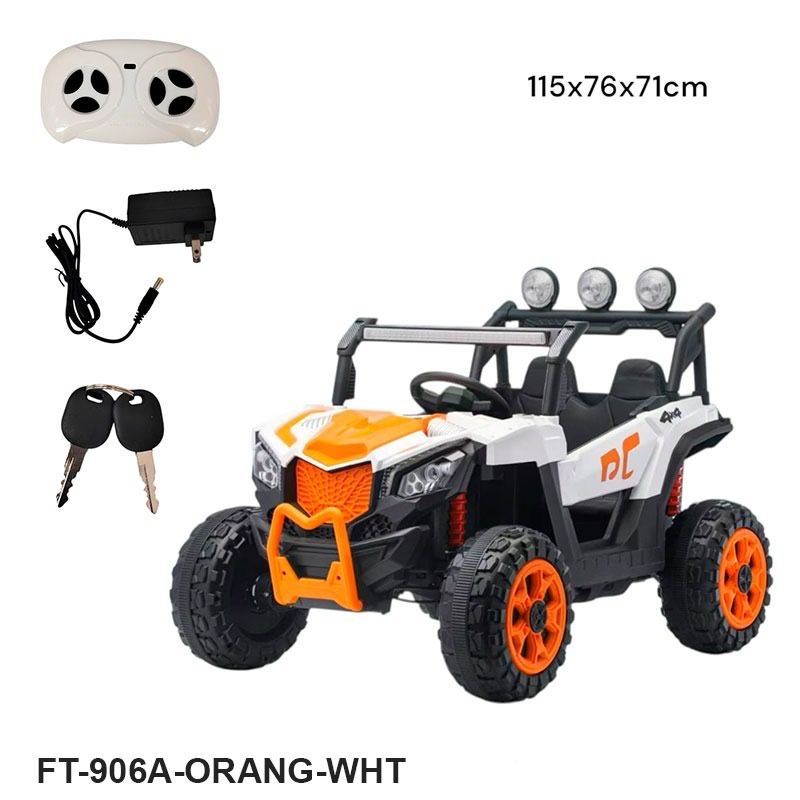 115x76x71cm Orange/White Electric Truck