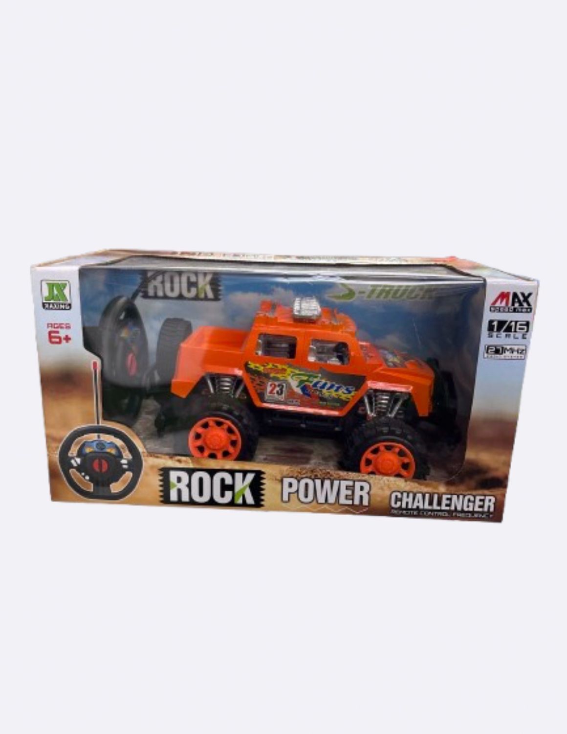 Rock Power Climber Remote Control Car (Boy Toys), Color: Orange Fans Sports