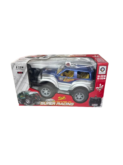 Super Racing Remote Control Jeep, Color: Blue