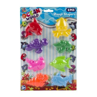 8pcs Ocean World Dough Shapers