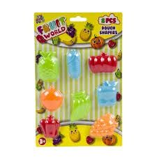 8pcs Fruit World Dough Shapers