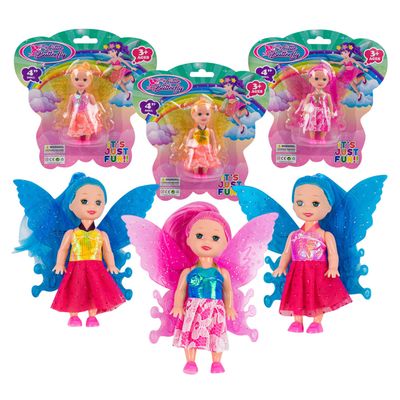 4" My Little Butterfly Dolls