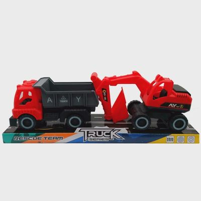 2pack Construction Vehicle Toy Set