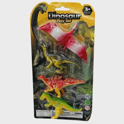 4pcs Dinosaur Figurines Set