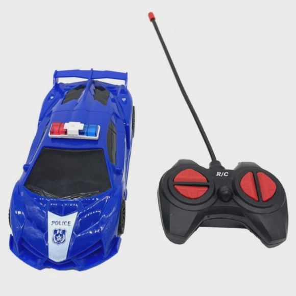 4 Direction Storm Police Remote Control Car
