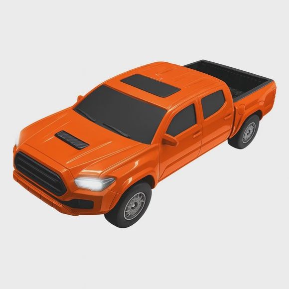 4 Direction Race Speed Pick Up Remote Control Truck, Color: Orange