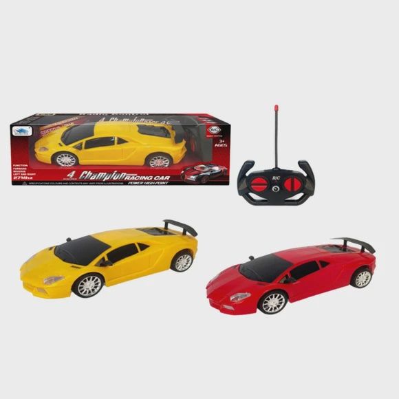 4 Direction Champion Remote Control Car, Color: Red