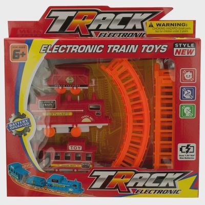 Battery Operated Train Track Set
