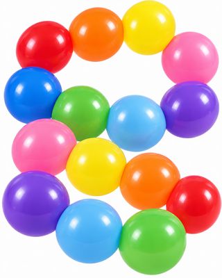 15pcs 12" Assorted Linking Balloons