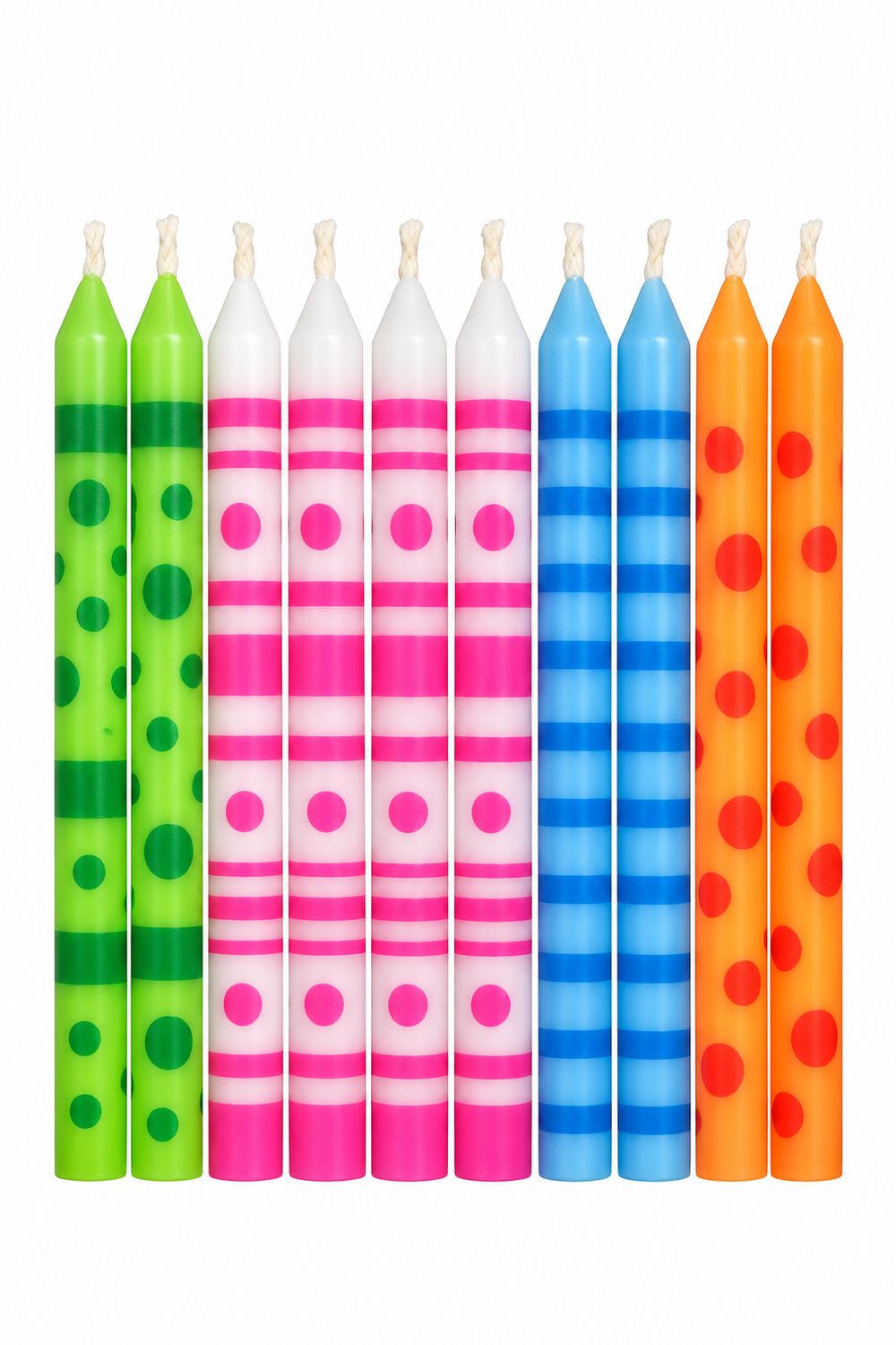 12 5" ASST PRINT CANDLES