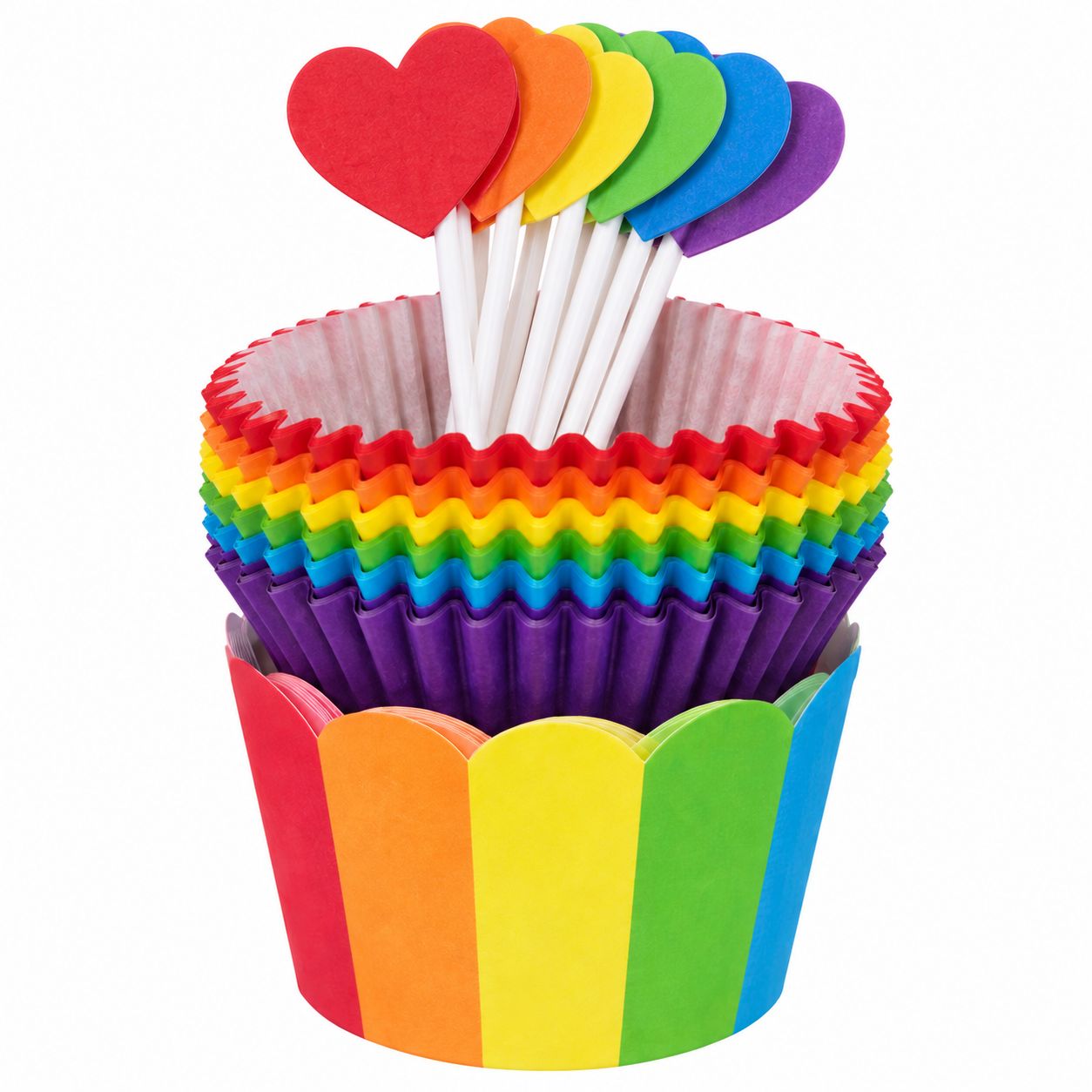 24pcs Cupcake Papers Kit