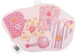 Pink Baby Stitching Baby Shower Hanging Decoration Banner