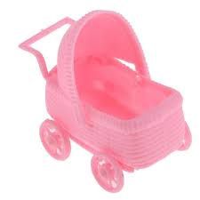 2pcs Baby Shower Baby Carriages (Pink/Blue), Color: Pink