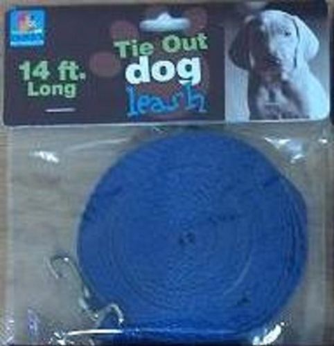15ft Dog Leash, Color: Blue