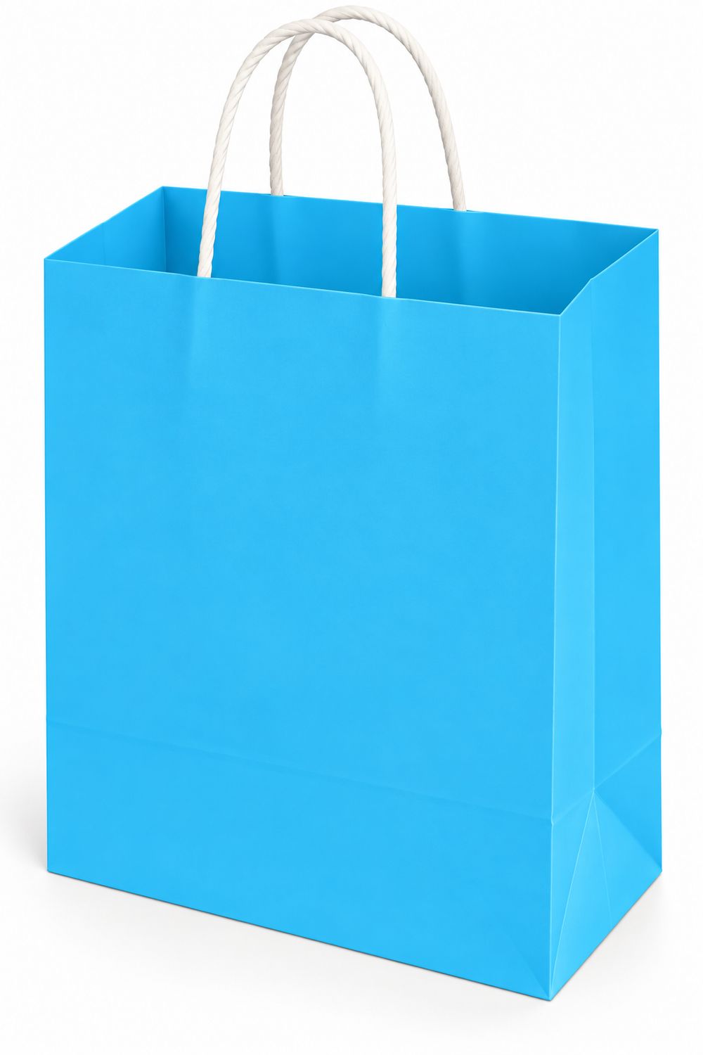 10"Wx12.5"L Solid Color Medium Gift Bags