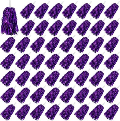 2pcs Metallic Pom Poms