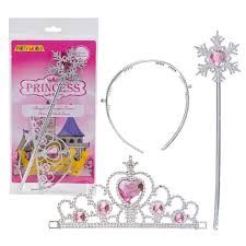 Royal Princess Tiara with Wand (Tiara), Color: Pink