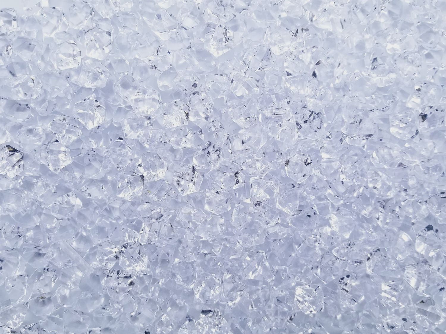 73pcs Small Colored Faux Crystal Decorative Stones, Color: Clear