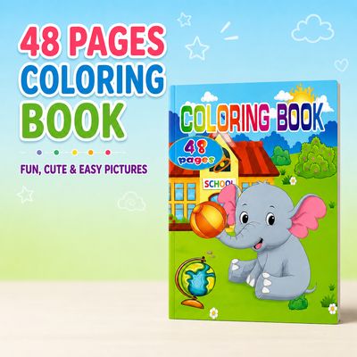 48pages Coloring Book