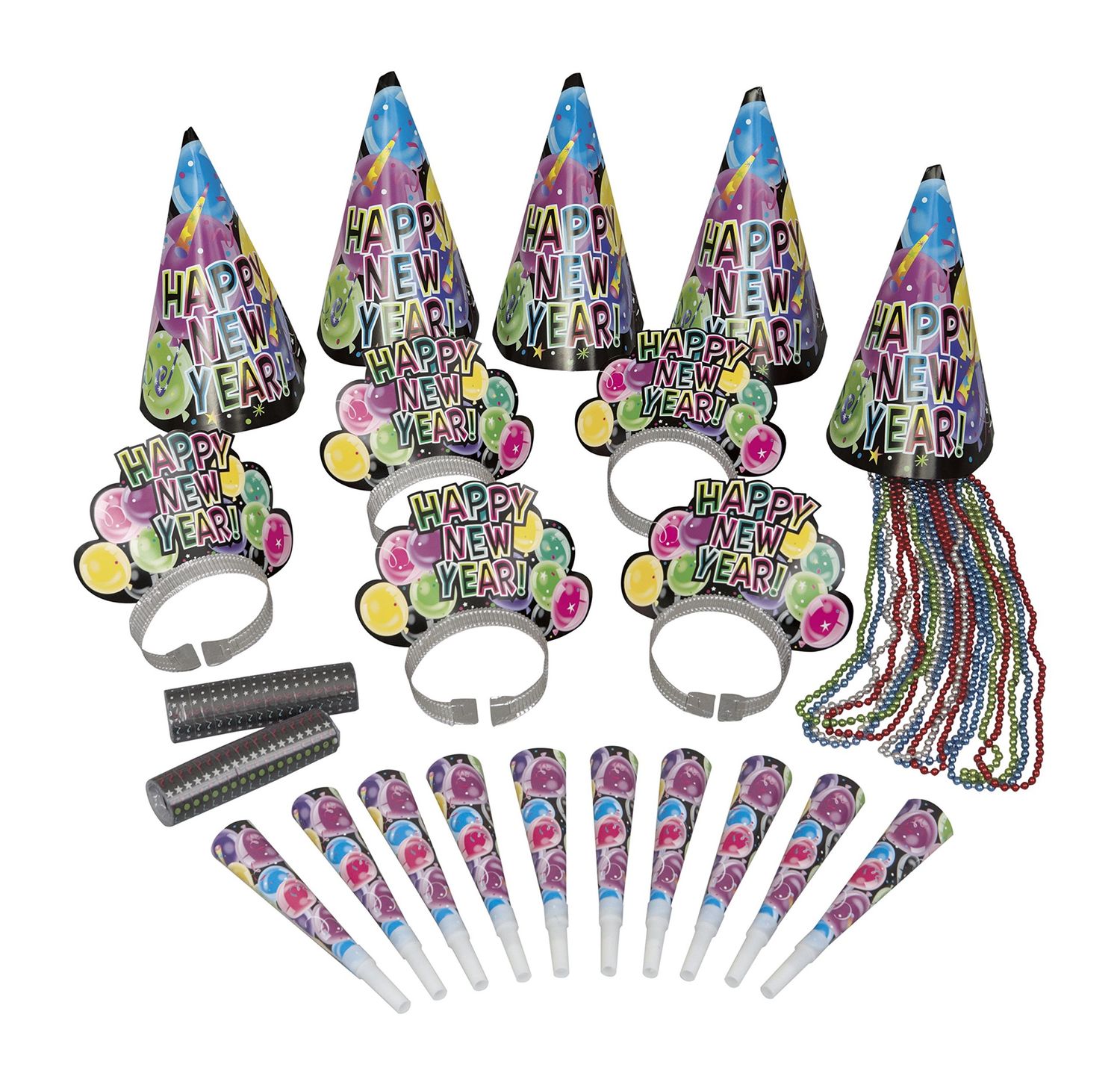 10 People New Year Celebration Party Kit