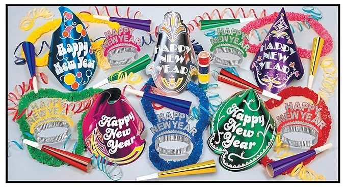 10 People Americana New Year's Eve Party Assortment