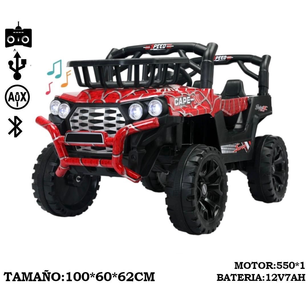 100x60x62 Busy Design Electric Truck, Color: Red