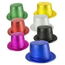 Glitter Top Hat