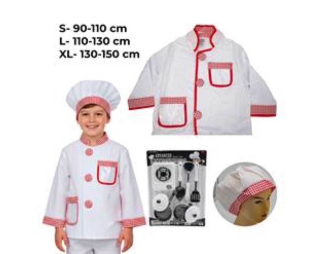 Chef Costume with Accessories