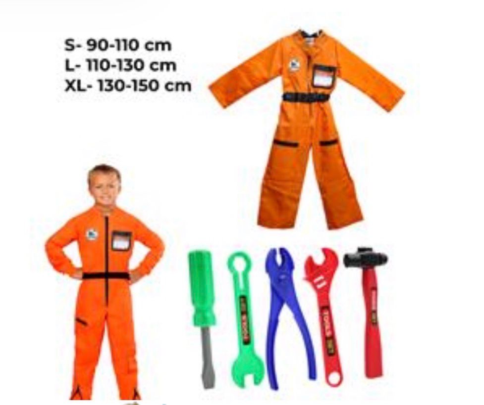 Mechanic with Accessories Costume