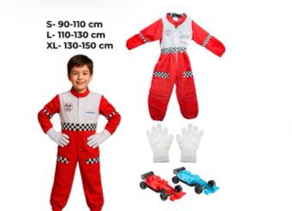 Racer with Accessories Costume
